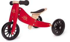 Kinderfeets Holzlaufrad | Tiny Tot | Cherry Red