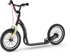 Yedoo Scooter with pneumatic wheels | Frida & Fred | Black