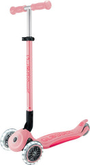 Mini-trottinette Globber | Lampes pliables Primo Plus | Rose Pastel - Fuchsia