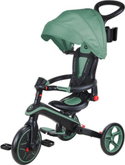 Draisienne / tricycle Globber | Trike Explorer 4 en 1 pliable | olive