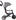Globber Laufrad / Dreirad | Trike Explorer 4 in 1 Foldable | Black Grey - Funwheel