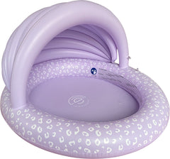 Les essentiels de la natation | Piscine bébé 100cm | Léopard violet