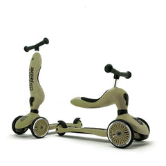Scoot and Ride Laufrad / Dreirad | Highwaykick 1 | Olive