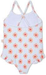Les essentiels de la natation | Maillot de bain filles 86/92 | Coeurs de fleurs