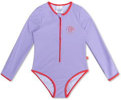 Les essentiels de la natation | Maillot de bain filles 62/68 | Violet