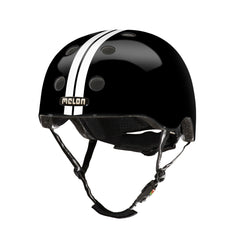 Melons | Casque | Droit | Blanc noir