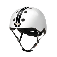 Melons | Casque | Droit | Noir et blanc