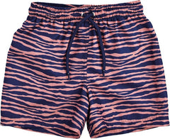 Swim Essentials | Badehose Shorts Jungs| Blue orange Zebra
