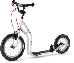 Yedoo Scooter with pneumatic wheels | Wzoom | White
