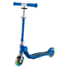 Globber Scooter | Flow Foldable Junior Lights | Navy Blau