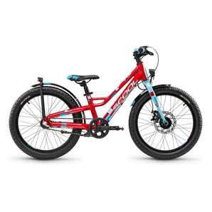 S'COOL | Fahrrad | faXe Disc 20-3S Nexus | red, light blue
