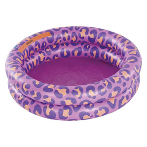 Les essentiels de la natation | Piscine bébé 60cm | Léopard violet