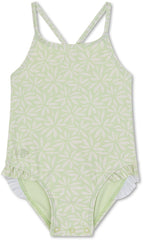 Swim Essentials | Badeanzug Mädchen | Green Matcha