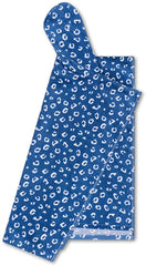 Swim Essentials | Luxe Strandponcho | Blue Leopard