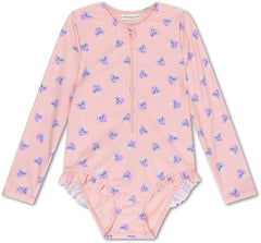 Swim Essentials | Schwimmanzug Mädchen | Purple Strawberry