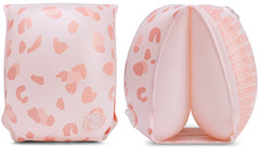Swim Essentials | Swimming Fins 2-6 Years | Old Pink Leopard