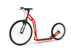 Yedoo Scooter mit Lufträder I Five Numbers I Rot