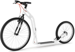 Yedoo Scooter mit Lufträder I Five Numbers I Weiss