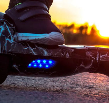 Hoverboard fahren lernen