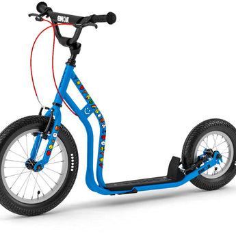 Yedoo Scooter mit Lufträder | Wzoom Emoji | Blau - Funwheel