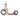 Yedoo Scooter mit Lufträder | Wzoom Emoji | Rot - Funwheel