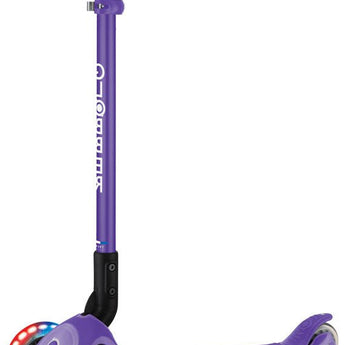 Globber Mini Scooter | Primo Foldable Plus Lights | Violet - Funwheel