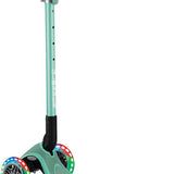 Globber Mini Scooter | Primo Foldable Plus Lights | Mint - Funwheel