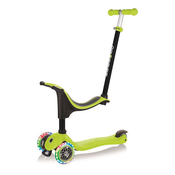 Globber Laufrad / Dreirad | GO UP Sporty Lights with Stabilizer | Grün - Funwheel