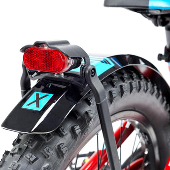 S'COOL | Fahrrad | faXe Disc 20-3S Nexus | red, light blue - Funwheel