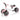 Globber Laufrad / Vierrad | Learning Bike | White-pastel pink - Funwheel
