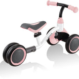 Globber Laufrad / Vierrad | Learning Bike | White-pastel pink - Funwheel