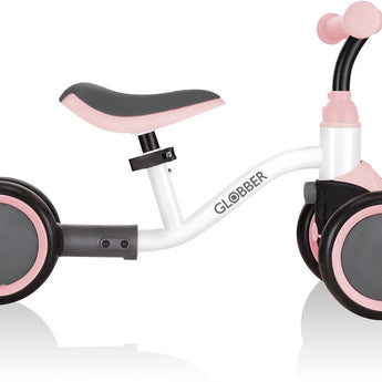 Globber Laufrad / Vierrad | Learning Bike | White-pastel pink - Funwheel