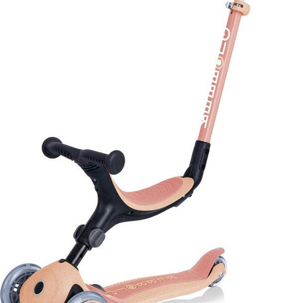 Globber Laufrad / Dreirad | GO UP Foldable Plus Eco | Peach - Funwheel