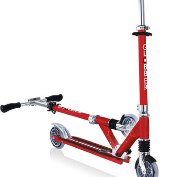 Globber Scooter | Flow Element Comfort | Ruby Red - Funwheel