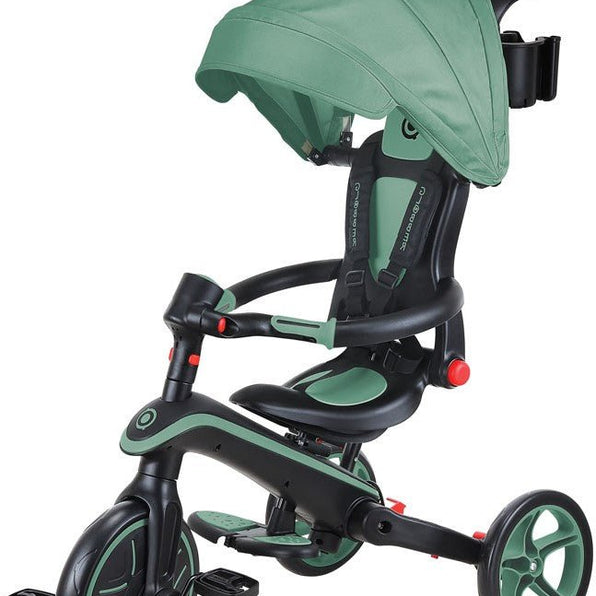 Globber Laufrad / Dreirad | Trike Explorer 4 in 1 Foldable | Olive - Funwheel