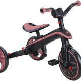 Globber Laufrad / Dreirad | Trike Explorer 4 in 1 Foldable | Deep Pastel Pink - Funwheel