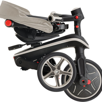 Globber Laufrad / Dreirad | Trike Explorer 4 in 1 Foldable | Taupe - Funwheel