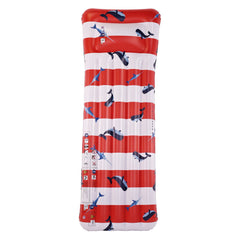 Les essentiels de la natation | Matelas pneumatique | Baleine blanche rouge