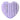 Les essentiels de la natation | Matelas pneumatique 150cm | Coeur Léopard Violet