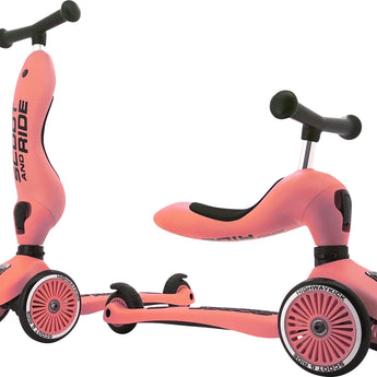 Scoot and Ride Laufrad / Dreirad | Highwaykick 1 | Peach - Funwheel