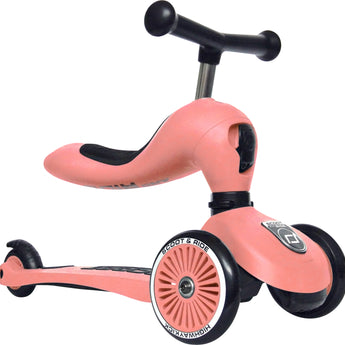 Scoot and Ride Laufrad / Dreirad | Highwaykick 1 | Peach - Funwheel