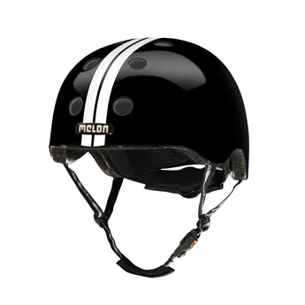 Melon | Helm | Straight | White Black - Funwheel