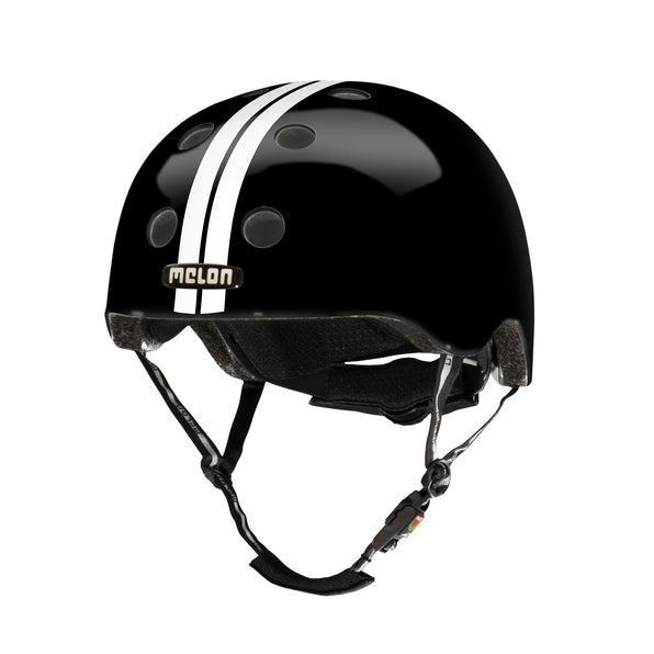 Melon | Helm | Straight | White Black - Funwheel