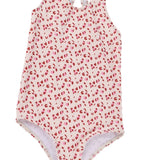 Old Pink Leopard Girls Bathing Suit 1
