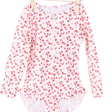 Old Pink Leopard Girls Rashguard 5