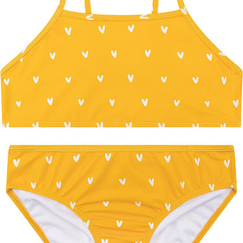 SE Orange Hearts -  Girls Bikini 1