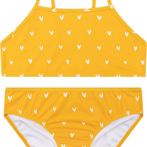 SE Orange Hearts -  Girls Bikini 1