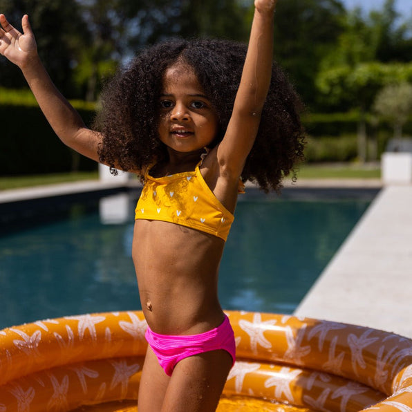 SE Orange Hearts -  Girls Bikini 14