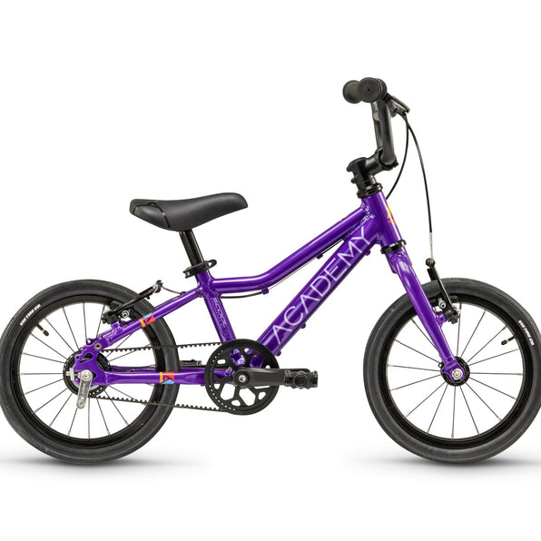 ACADEMY | Fahrrad 14" | Grade 2 Belt | Purple