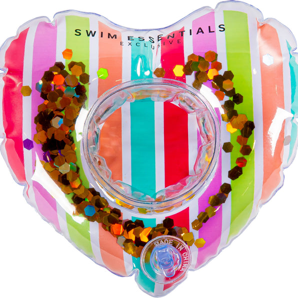 Swim Essentials | Getränkehalter | Rainbow Herz